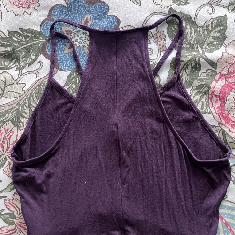 EXPRESS Purple Skater Dress - Picture 4 of 5